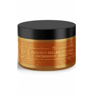 Янтарний скраб для тіла з частинками бурштину 300г Amber line