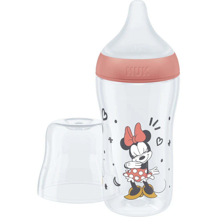 Пляшка Nuk Perfect Match Disney з терморегулятором, червона 260 мл: ціни та характеристики