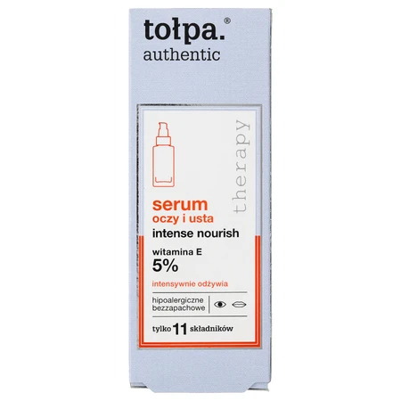 Topa Authentic, сироватка для шкіри навколо очей та губ, інтенсивна живильна терапія, 30 мл: ціни та характеристики