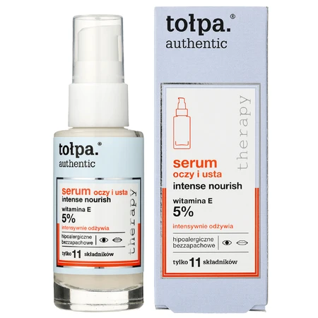 Topa Authentic, сироватка для шкіри навколо очей та губ, інтенсивна живильна терапія, 30 мл: ціни та характеристики