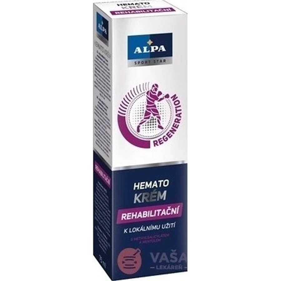ALPA SportStar HEMATO CREAM 1×75 мл, реабілітаційний крем: ціни та характеристики
