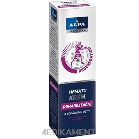 ALPA SportStar HEMATO CREAM 1×75 мл, реабілітаційний крем: ціни та характеристики