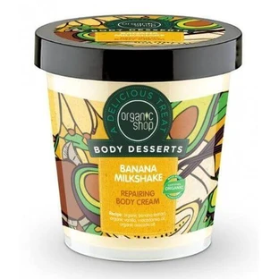 Organic Shop Банановый коктейль - крем для тела 450 мл