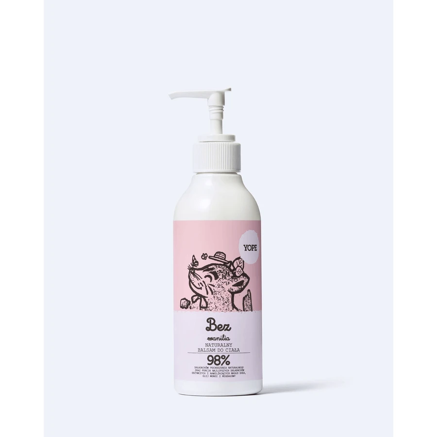 Yope Mandarin & Raspberry, натуральный лосьон для тела, 300 мл: цены и характеристики