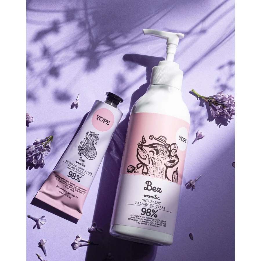 Yope Mandarin & Raspberry, натуральный лосьон для тела, 300 мл: цены и характеристики
