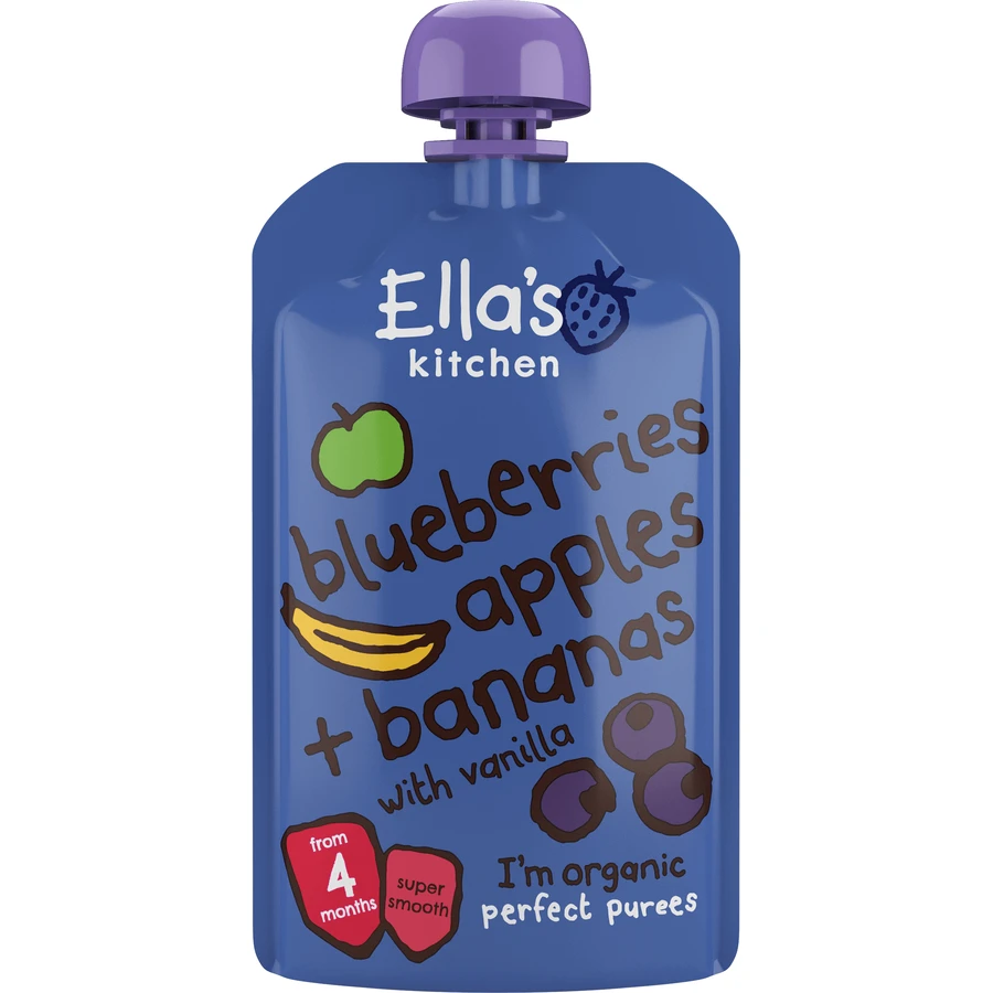 Ella's Kitchen BIO Яблоко, огурец и банан 120 г: цены и характеристики