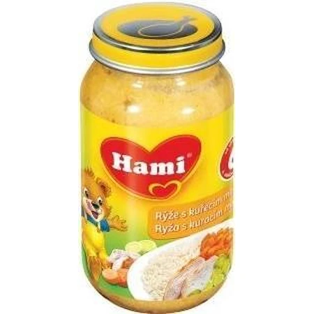 Хами стартер Ря с курицей и морковью 1×200 г, мясная и овощная закуска: цены и характеристики