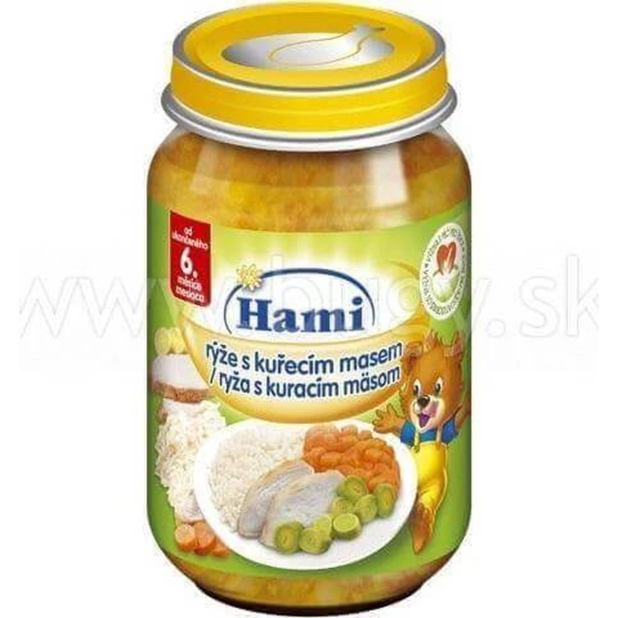 Хами стартер Ря с курицей и морковью 1×200 г, мясная и овощная закуска: цены и характеристики