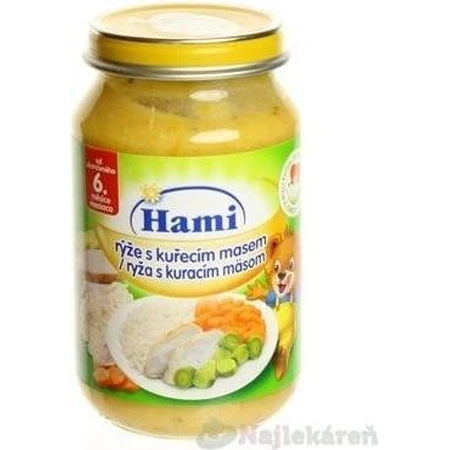 Хами стартер Ря с курицей и морковью 1×200 г, мясная и овощная закуска: цены и характеристики