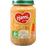 Хами стартер Ря с курицей и морковью 1×200 г, мясная и овощная закуска: цены и характеристики