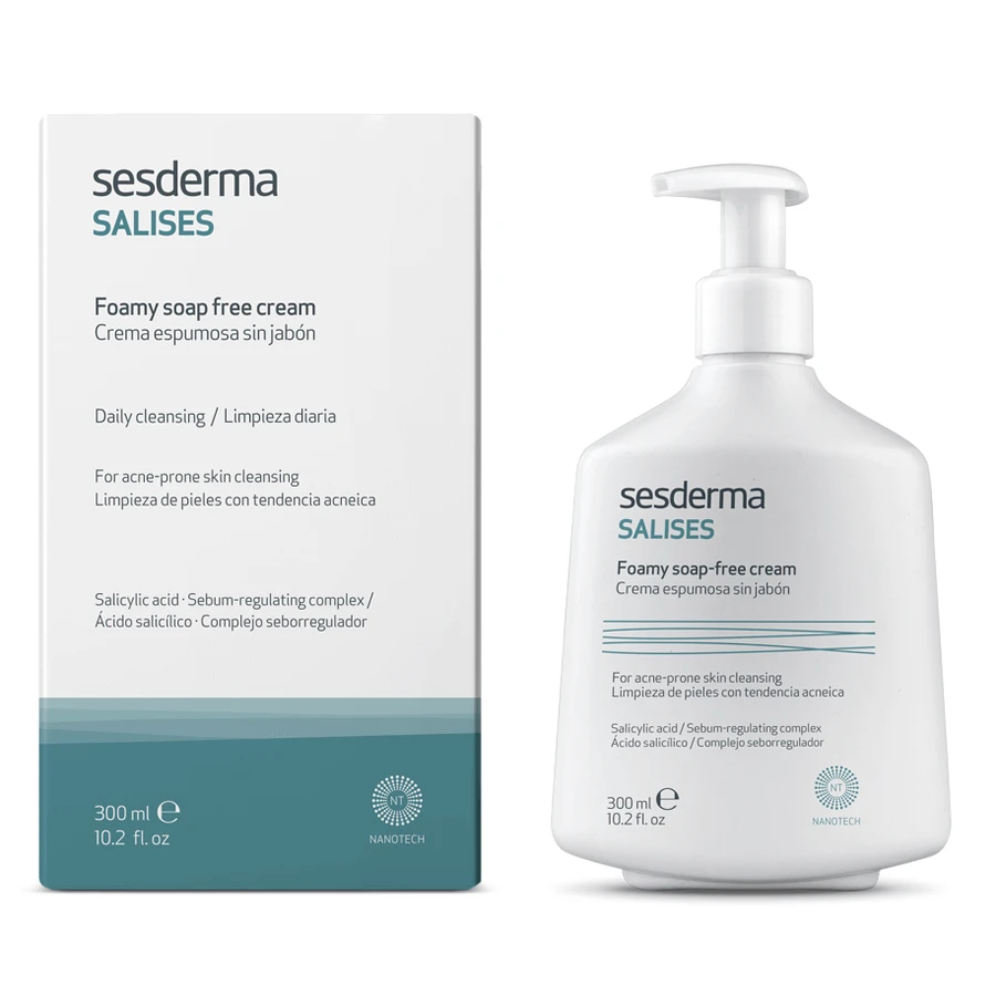 Крем для умывания Sesderma Salises глубокое очищение жирной кожи, 300 мл: цены и характеристики