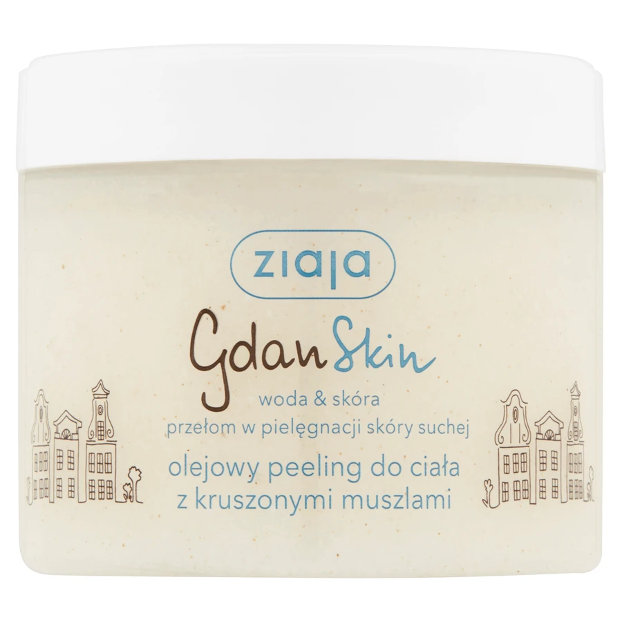 Ziaja GdanSkin Oil скраб для тела с дроблеными ракушками, 300 мл: цены и характеристики