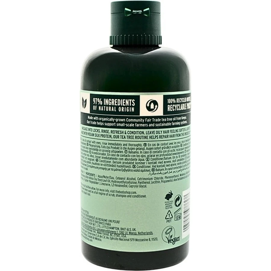 The Body Shop Кондиціонер для жирного волосся Чайне дерево 1×250 мл, кондиціонер: ціни та характеристики