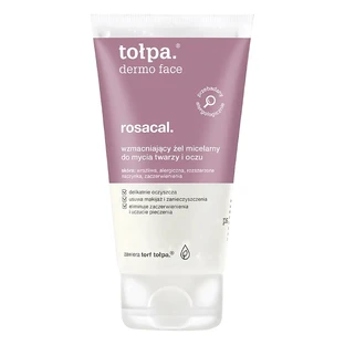 Topa Dermo Face, Rosacal, укрепляющее мицеллярное эль-очищающее средство для лица и глаз, 150 мл