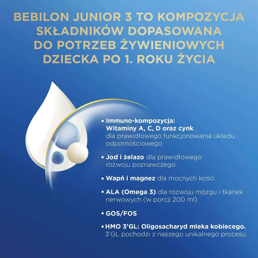 Суха молочна суміш Bebilon Advance Pronutra 3 Junior, після 1 року, 800 г: ціни та характеристики