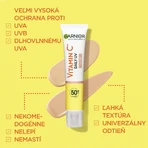 Garnier Skin Naturals Вітамін C Денний освітлюючий УФ-флюїд SPF 50+ сяйво, 40 мл: ціни та характеристики