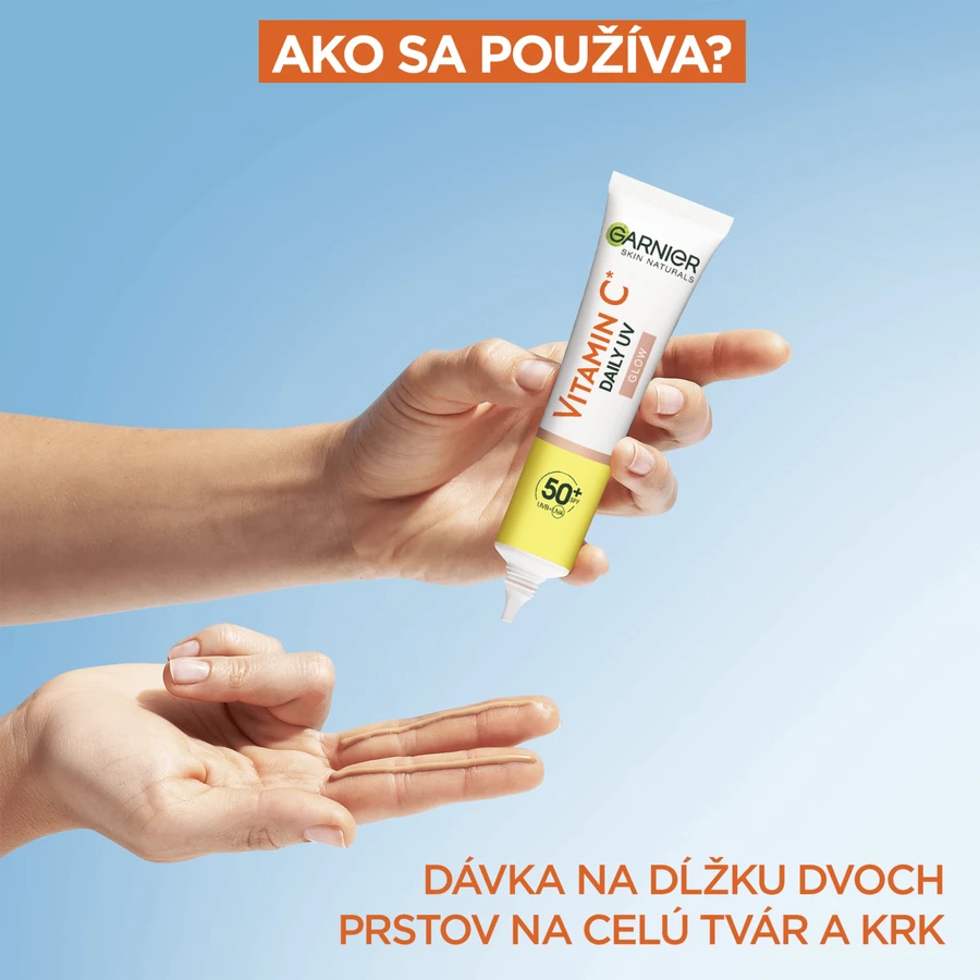 Garnier Skin Naturals Вітамін C Денний освітлюючий УФ-флюїд SPF 50+ сяйво, 40 мл: ціни та характеристики