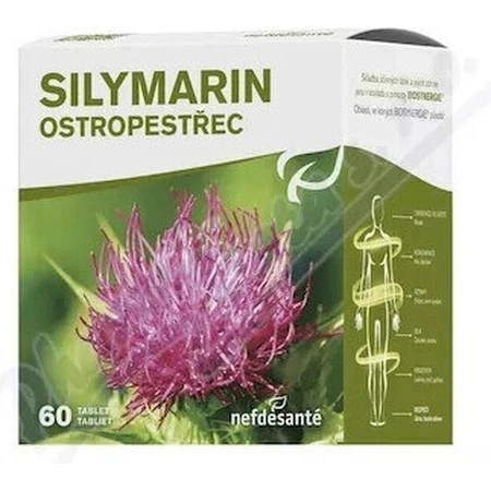 SILYMARIN 1×60 tbl, силімарин: ціни та характеристики