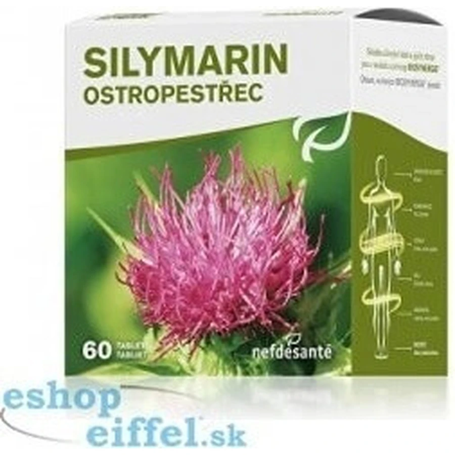 SILYMARIN 1×60 tbl, силімарин: ціни та характеристики