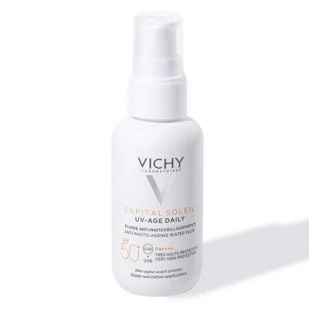 Vichy Capital Soleil Антивіковий сонцезахисний флюїд SPF 50+, 40 мл: ціни та характеристики