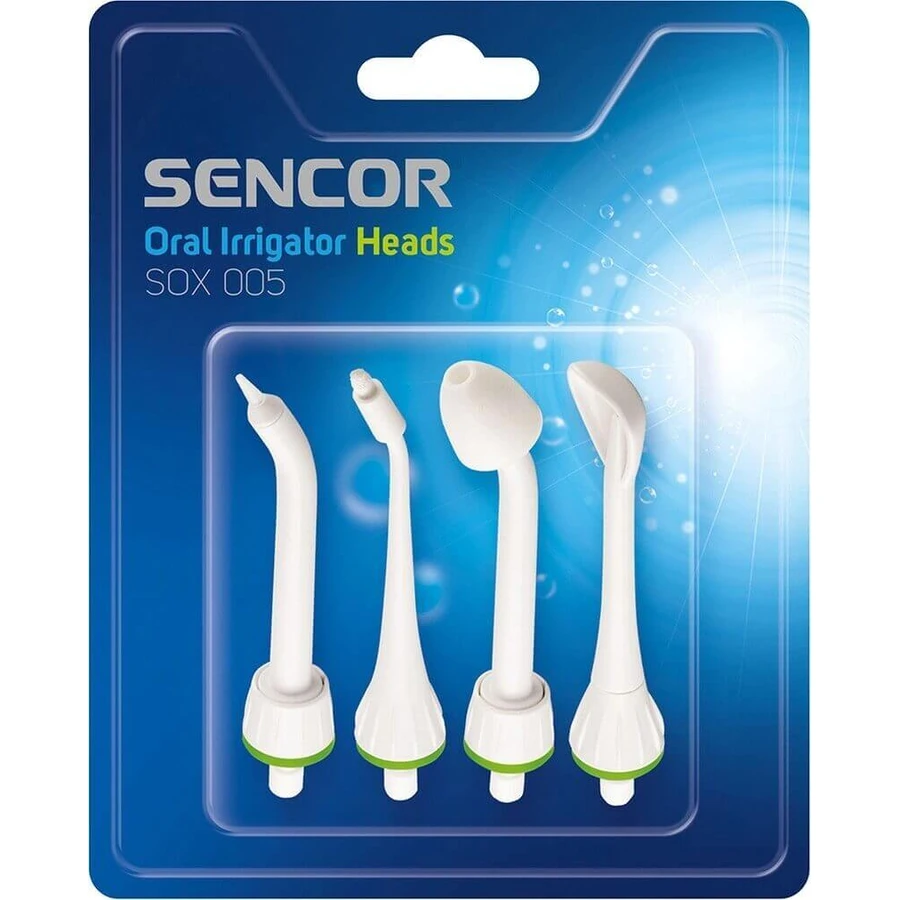 SENCOR SOX 005 HEADS FOR SOI 1×11 шт, змінні насадки для орального душу: ціни та характеристики
