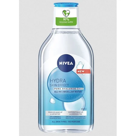NIVEA Міцелярна вода Hydra Skin Effect 400 мл 1×400 мл, міцелярна вода: ціни та характеристики