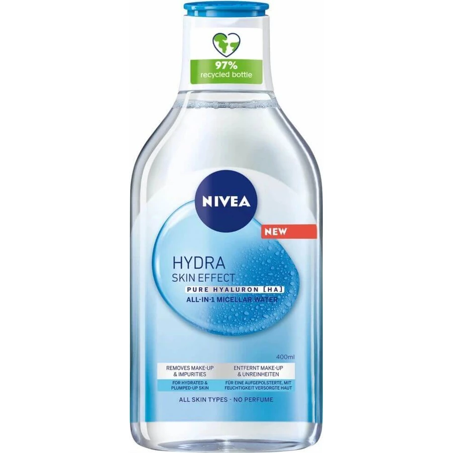 NIVEA Міцелярна вода Hydra Skin Effect 400 мл 1×400 мл, міцелярна вода: ціни та характеристики