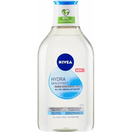 NIVEA Міцелярна вода Hydra Skin Effect 400 мл 1×400 мл, міцелярна вода: ціни та характеристики