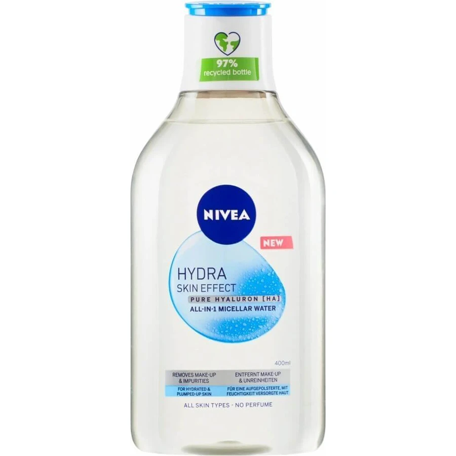 NIVEA Міцелярна вода Hydra Skin Effect 400 мл 1×400 мл, міцелярна вода: ціни та характеристики