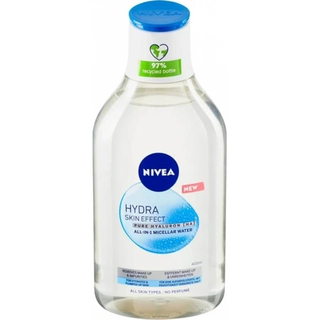 NIVEA Міцелярна вода Hydra Skin Effect 400 мл 1×400 мл, міцелярна вода: ціни та характеристики