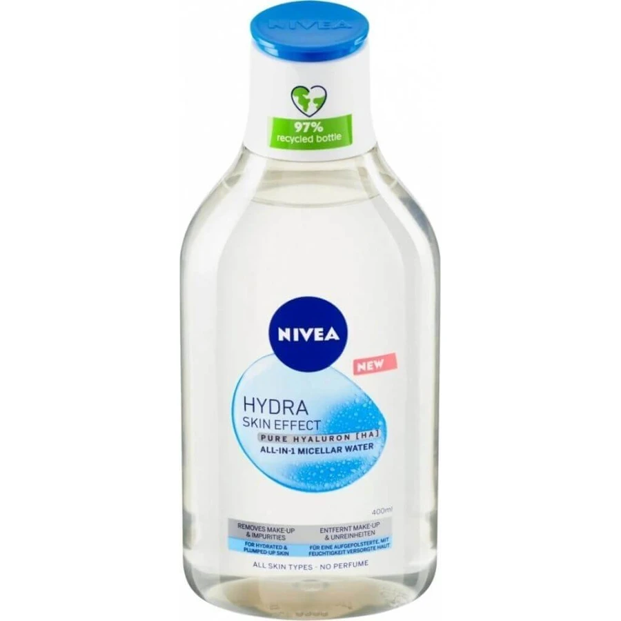 NIVEA Міцелярна вода Hydra Skin Effect 400 мл 1×400 мл, міцелярна вода: ціни та характеристики
