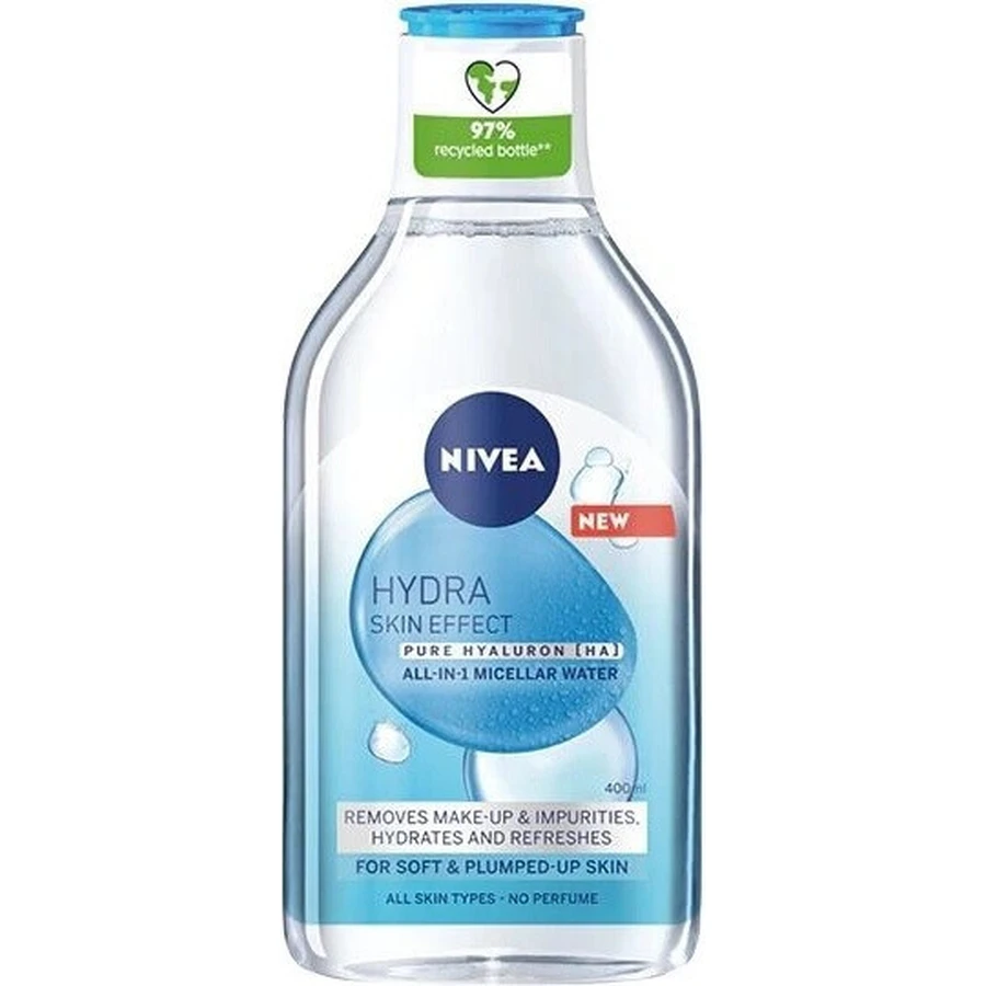 NIVEA Міцелярна вода Hydra Skin Effect 400 мл 1×400 мл, міцелярна вода: ціни та характеристики