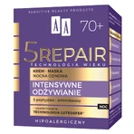AA Technologia Wieku 5 Repair Intensive Rejuvenation 70+, відновлювальний нічний крем-маска, 50 мл: ціни та характеристики