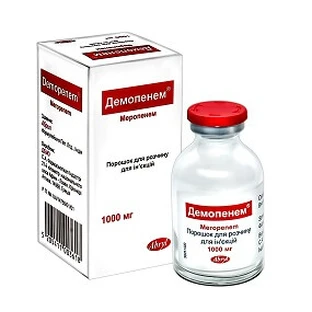 Демопенем пор. д/р-ра д/ин. 1000 мг фл.