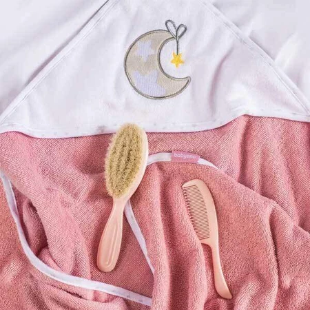 BabyOno, щіточка для воску з суперм'яким натуральним воском і гребінцем, від народження, 568/03, сіра: ціни та характеристики