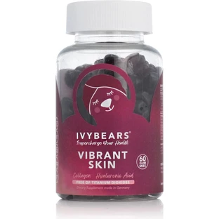 Вітаміни для подразненої шкіри Ivy Bears Vibrant Skin Вітаміни для подразненої шкіри 60 шт 1×60 шт вітаміни