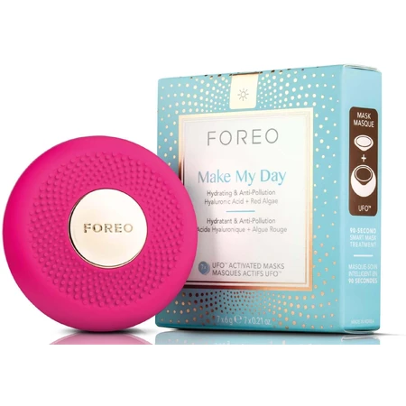 Звуковий пристрій Foreo UFO mini Sonic для прискорення ефекту маски для обличчя Fuchsia: ціни та характеристики