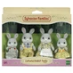 Набор из 4 фигурок кроликов Cottontail Bunny Sylvanian Families, +3 года, Эпоха