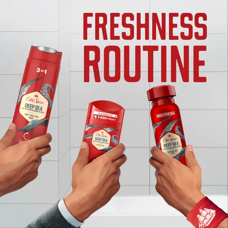 Дезодорант-спрей Old Spice Deep Sea з ароматом морських цитрусових і квітів 150 мл: ціни та характеристики