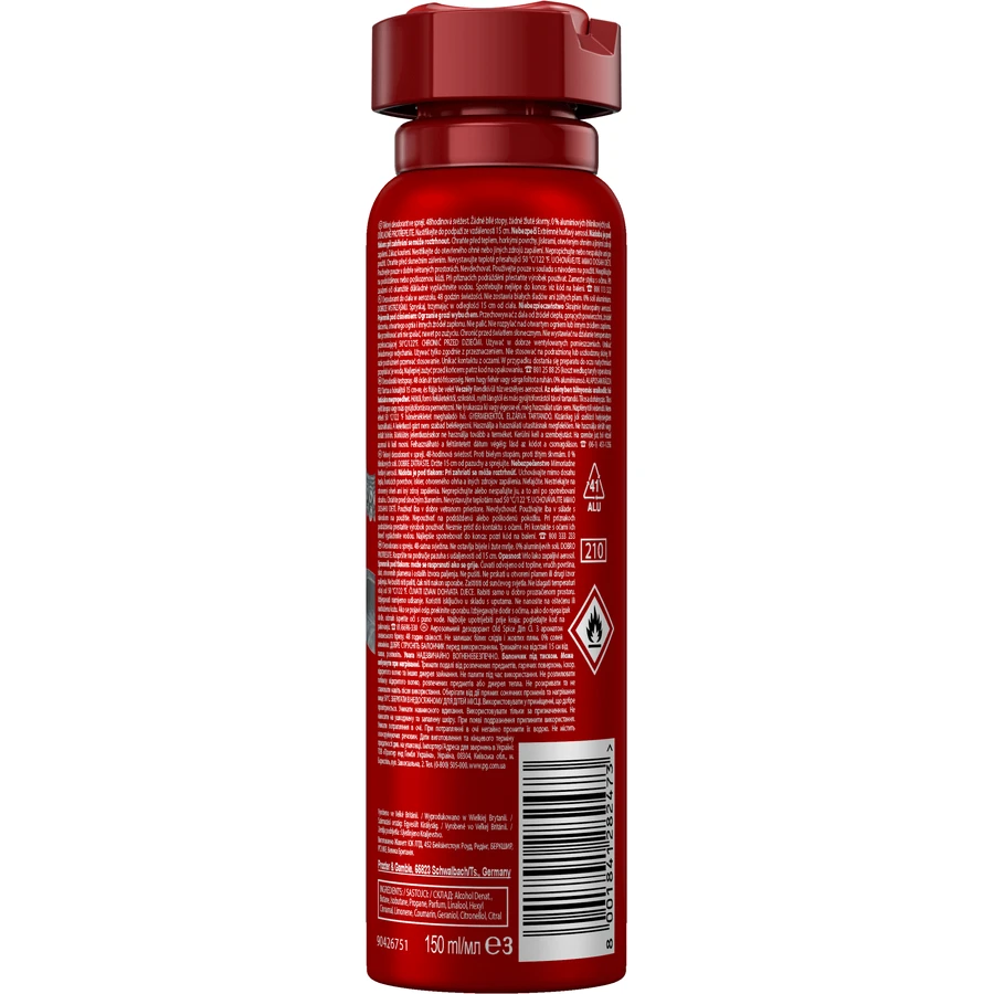 Дезодорант-спрей Old Spice Deep Sea з ароматом морських цитрусових і квітів 150 мл: ціни та характеристики