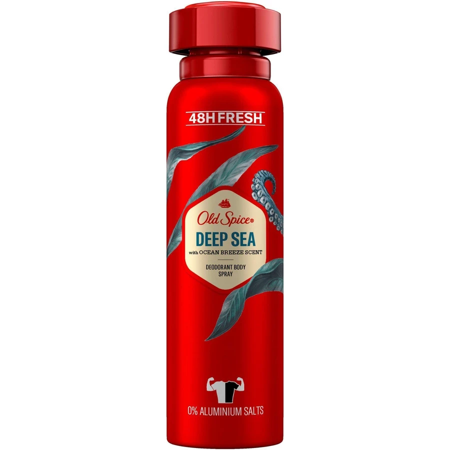 Дезодорант-спрей Old Spice Deep Sea з ароматом морських цитрусових і квітів 150 мл: ціни та характеристики
