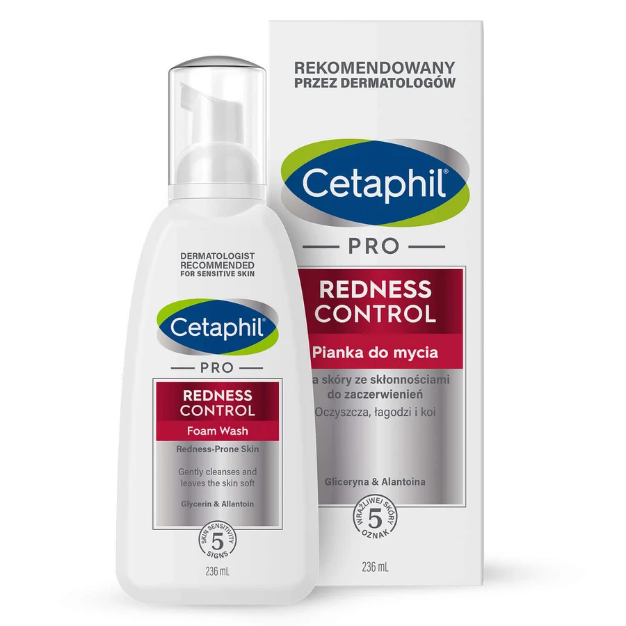 Пінка для вмивання обличчя Cetaphil Pro Redness Control, Vital Skin, 236 мл ЗАБРУДНЕНА УПАКОВКА: ціни та характеристики