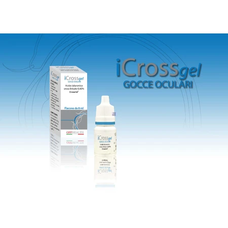 Офтальмологічний розчин Off Italia Ophthalmic iCross краплі зволожувальні, 8 мл: ціни та характеристики