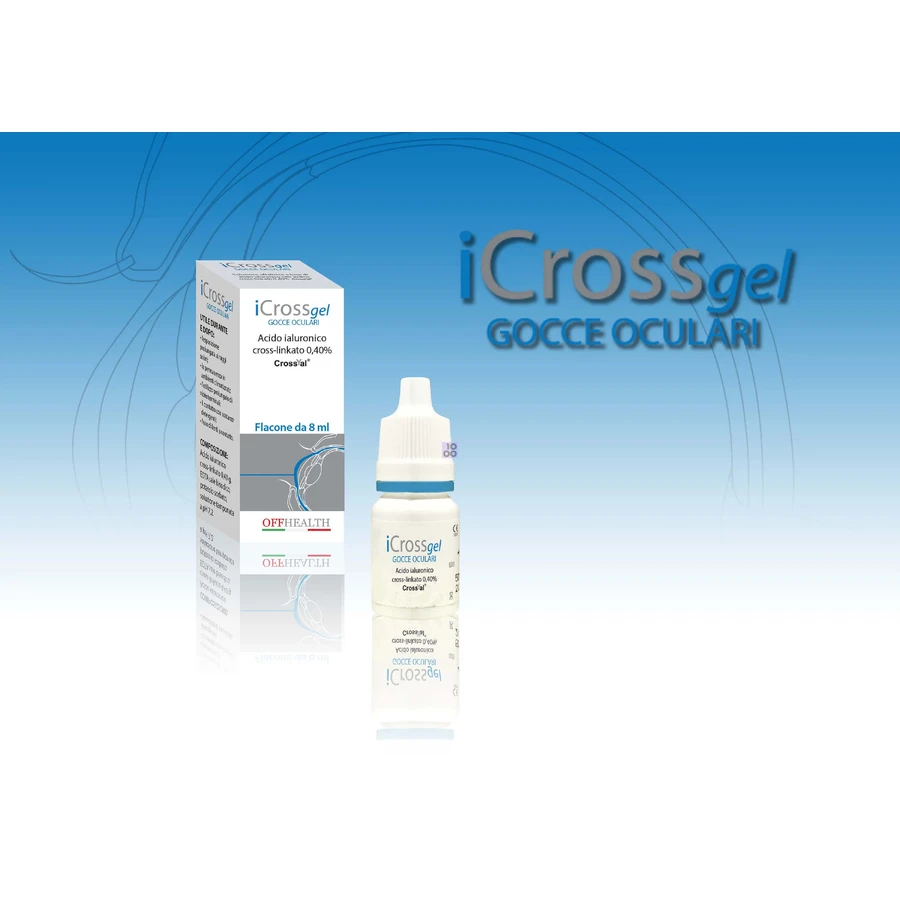 Офтальмологічний розчин Off Italia Ophthalmic iCross краплі зволожувальні, 8 мл: ціни та характеристики