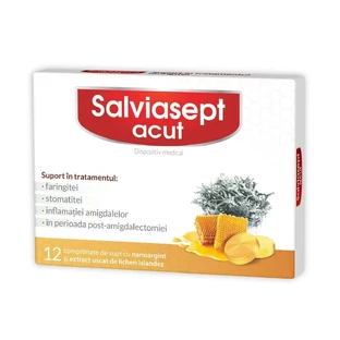 Сальвіасепт ACUT, 12 таблеток, Натур Продукт