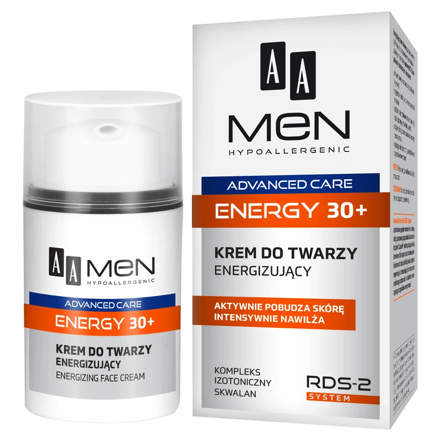 Крем для лица Oceanic AA Men Advanced Care Energy 30+, 50 мл: цены и характеристики