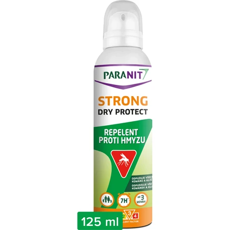 Paranit Repellent Strong Dry Protect 125 мл: цены и характеристики