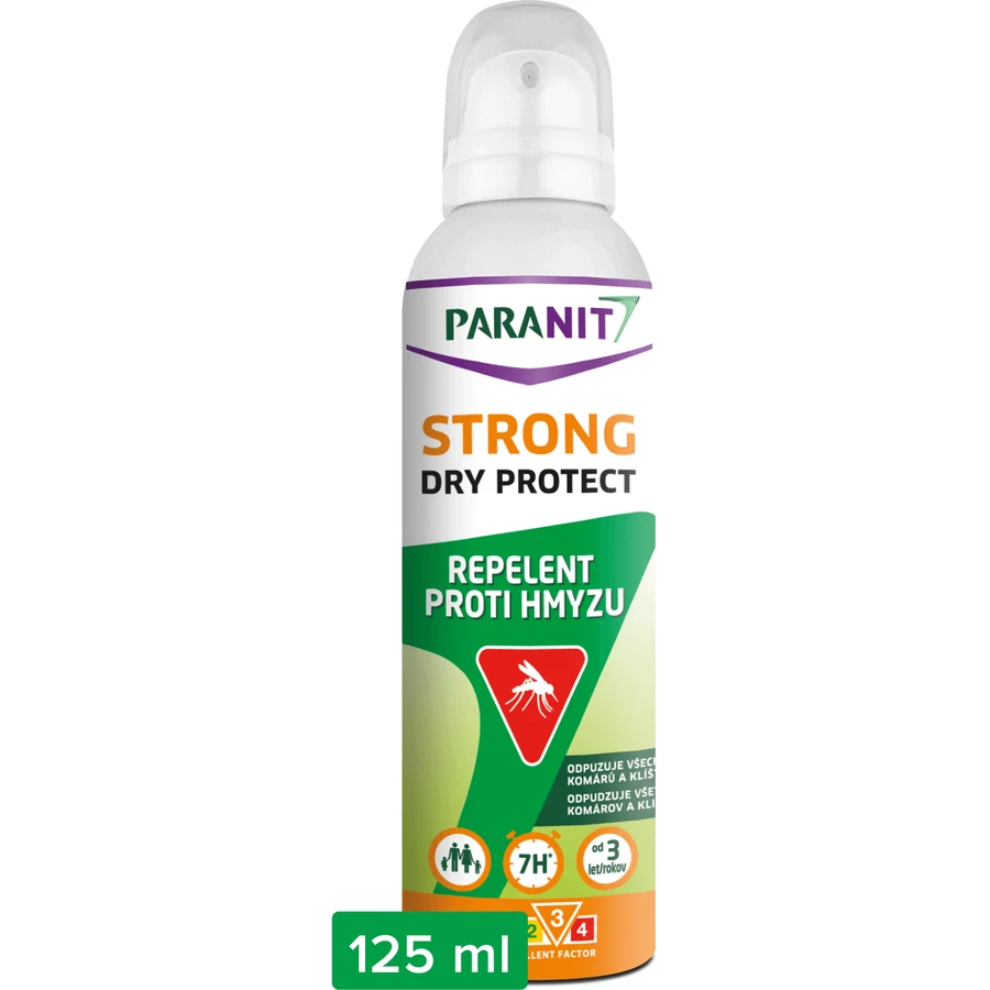 Paranit Repellent Strong Dry Protect 125 мл: цены и характеристики