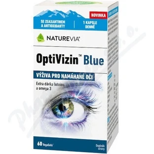 NATUREVIA OptiVizin Blue 1×60 cps, пищевая добавка