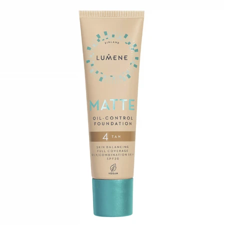 Lumene Matte, матирующий тональный крем, №4, Tan, 30 мл: цены и характеристики
